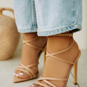 Gossip girl strappy high heels