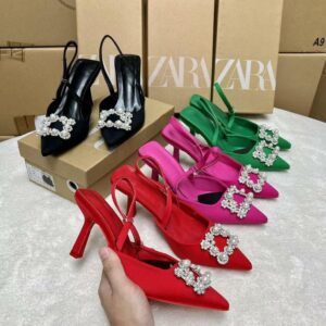 Minimalist Open-Toe High Heels – Modern Street Style